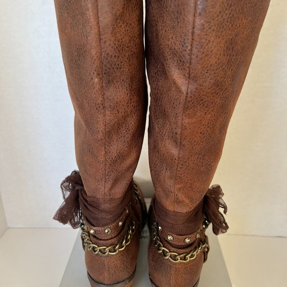 Not Rated Brown Tall Boots - Picture 3 of 10
